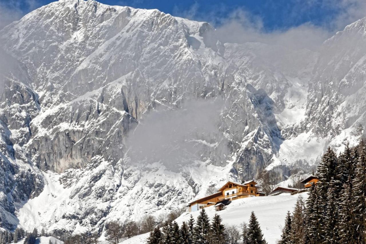 Gut Stein Panoramalodge Mühlbach am Hochkönig Esterno foto