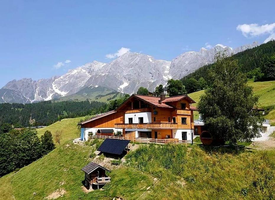 Gut Stein Panoramalodge Mühlbach am Hochkönig Esterno foto