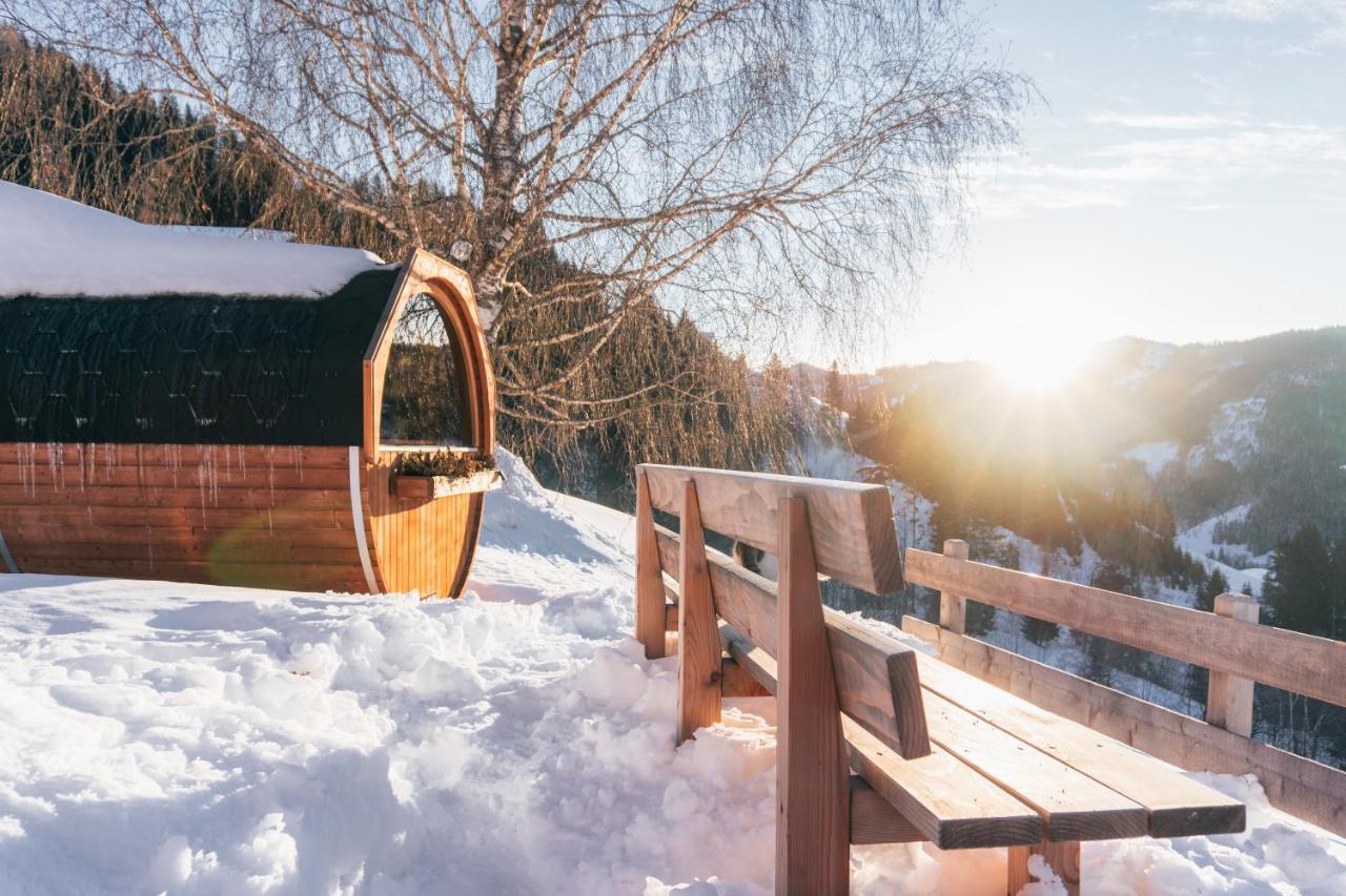 Gut Stein Panoramalodge Mühlbach am Hochkönig Esterno foto