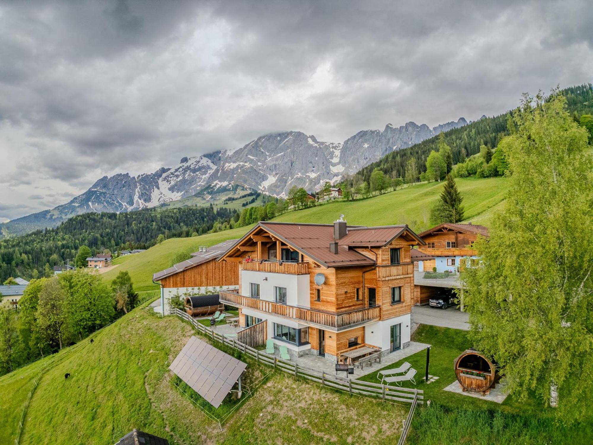Gut Stein Panoramalodge Mühlbach am Hochkönig Camera foto