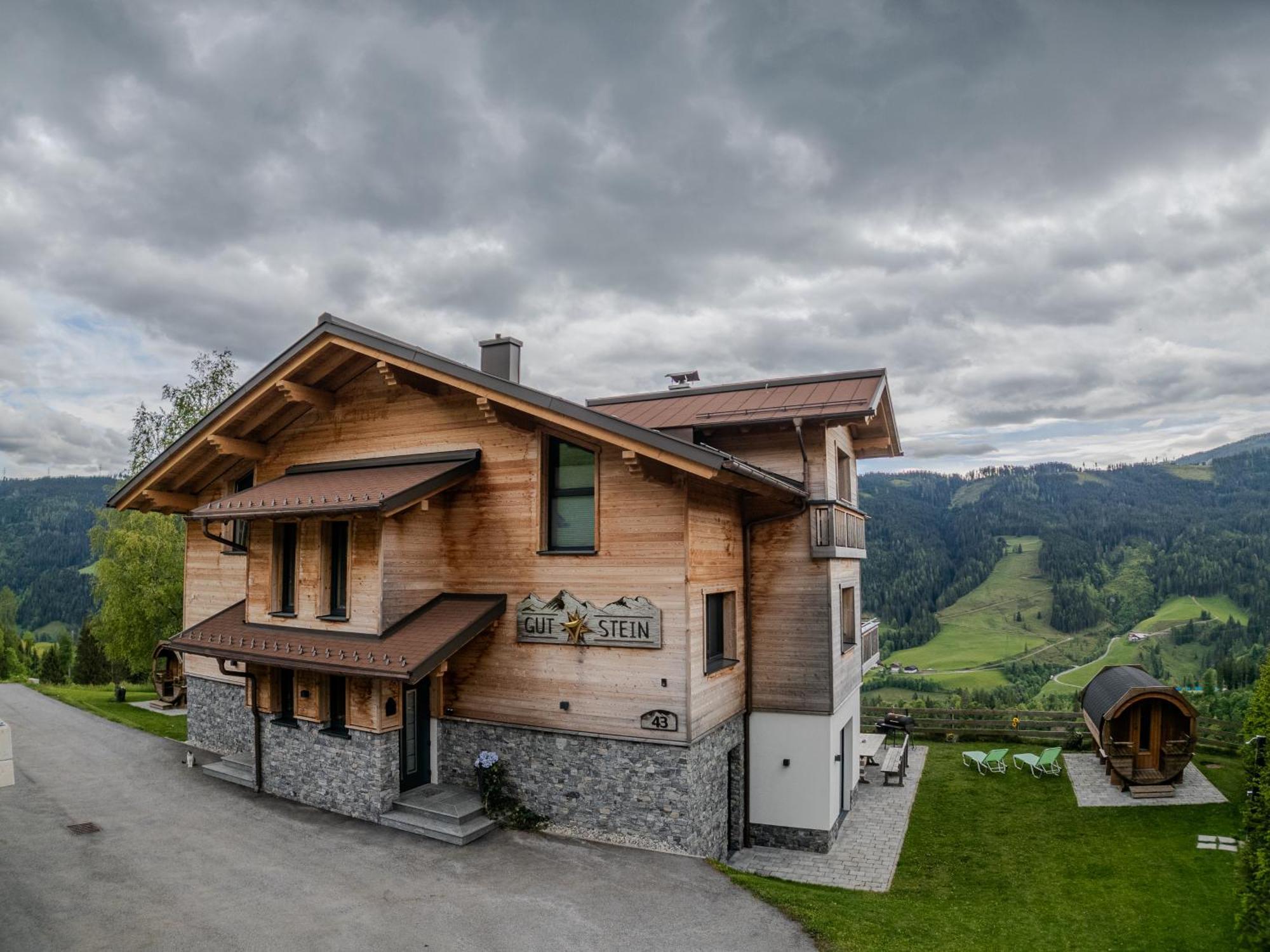 Gut Stein Panoramalodge Mühlbach am Hochkönig Esterno foto
